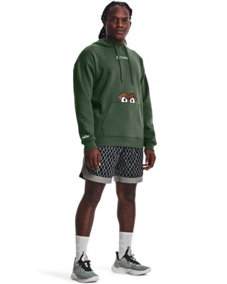 Men's Curry Sesame Street Grouch Hoodie image number 3