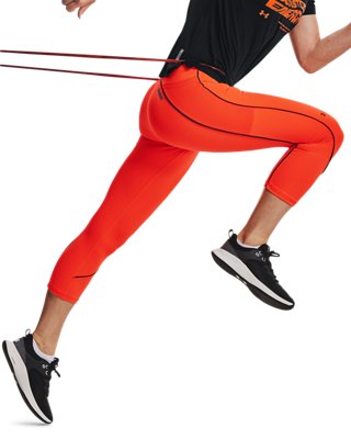 Women's UA RUSH&trade; HeatGear&reg; No-Slip Waistband Pocket Capris image number 0