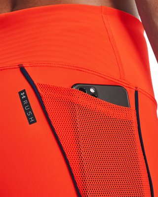 Women's UA RUSH&trade; HeatGear&reg; No-Slip Waistband Pocket Capris image number 5