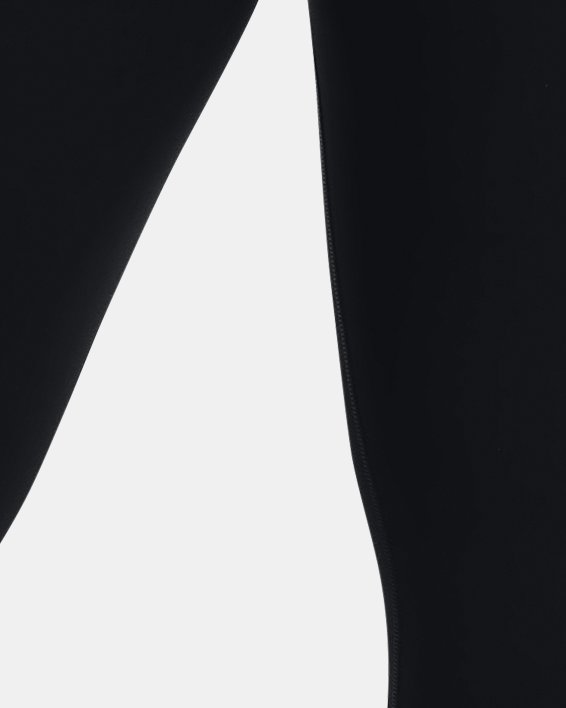 Women's UA RUSH™ HeatGear® No-Slip Waistband Full-Length Leggings in Black image number 1