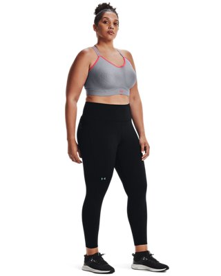 Women's UA RUSH&trade; HeatGear&reg; No-Slip Waistband Full-Length Leggings image number 2