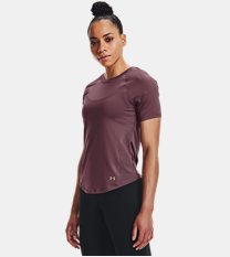 Women's UA RUSH™ HeatGear® Mesh Short Sleeve
