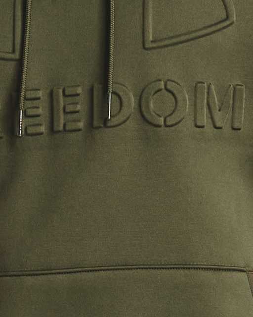 Under Armour mens Freedom Emboss Hoodie, (290) Desert Sand / / Desert Sand,  X-Small at  Men's Clothing store