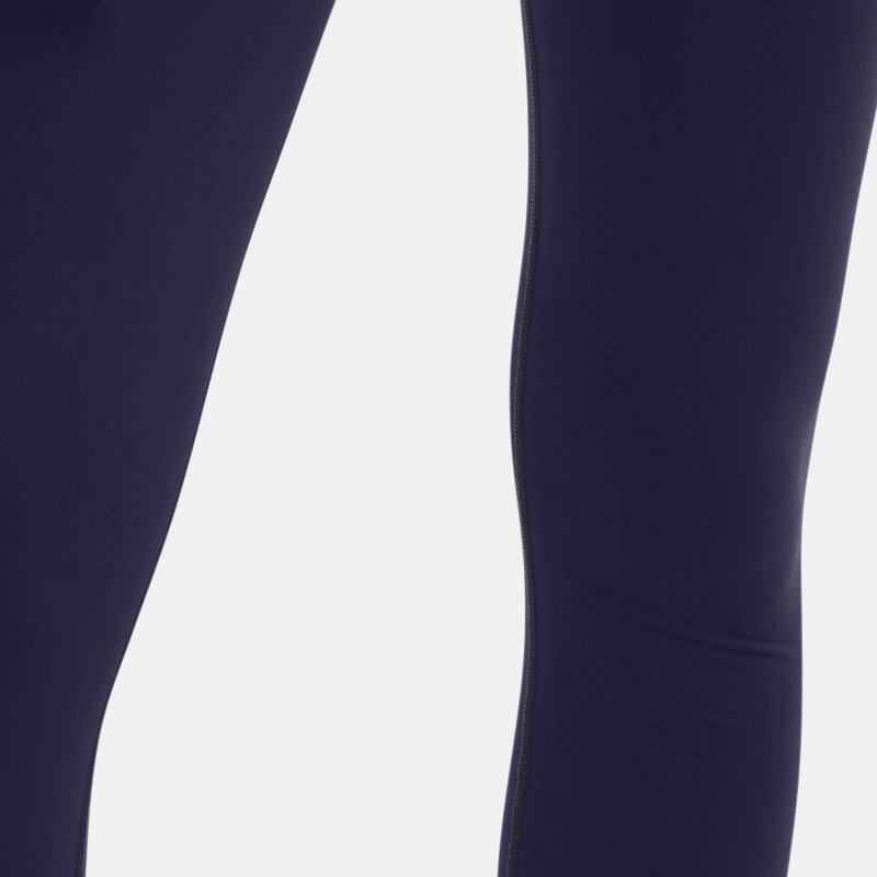 Under Armour Women's ColdGear® Authentics Leggings Midnight Navy / White XS