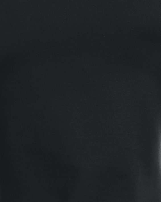 Damen HeatGear® Authentics Oberteil mit Stehkragen, Black, pdpMainDesktop image number 1