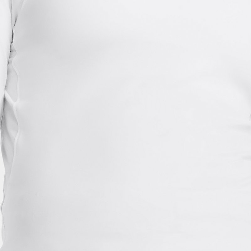 Under Armour Camiseta con cuello cerrado ColdGear® Authentics para mujer Blanco / Negro XS