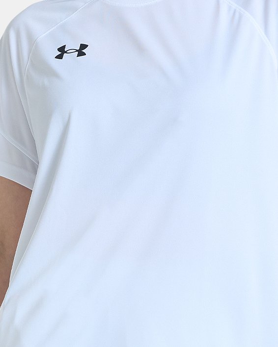 เสื้อแขนสั้น UA Golazo 3.0 สำหรับผู้ชาย in White image number 5