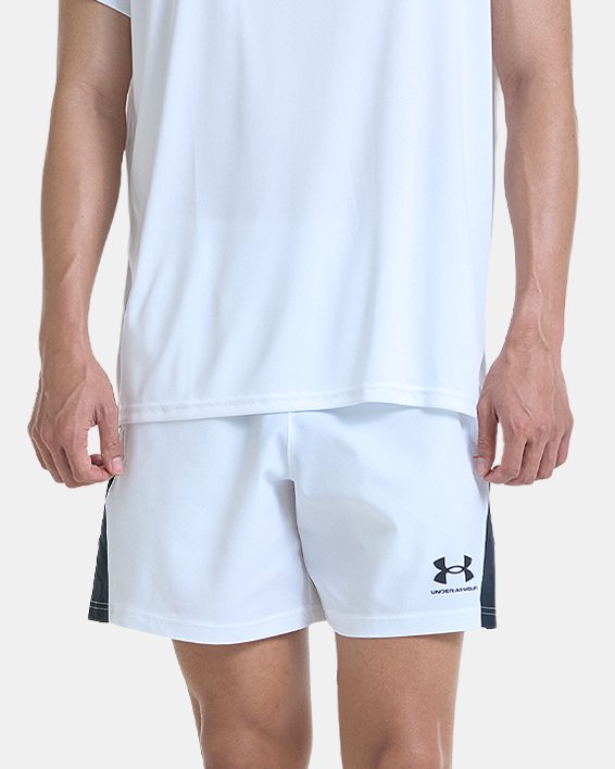 เสื้อแขนสั้น UA Golazo 3.0 สำหรับผู้ชาย in White image number 3