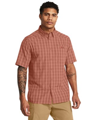 stretchy plaid shirt