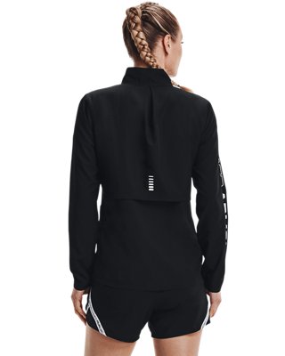 Women's UA OutRun The Rain II Jacket image number 1