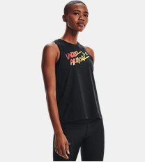 Camiseta sin mangas UA 80s Graphic Muscle para mujer