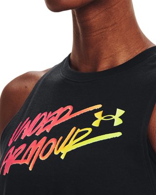 Women's UA 80s Graphic Muscle Tank image number 3