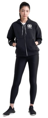 여성 UA 서밋 니트 풀 집 image number 2