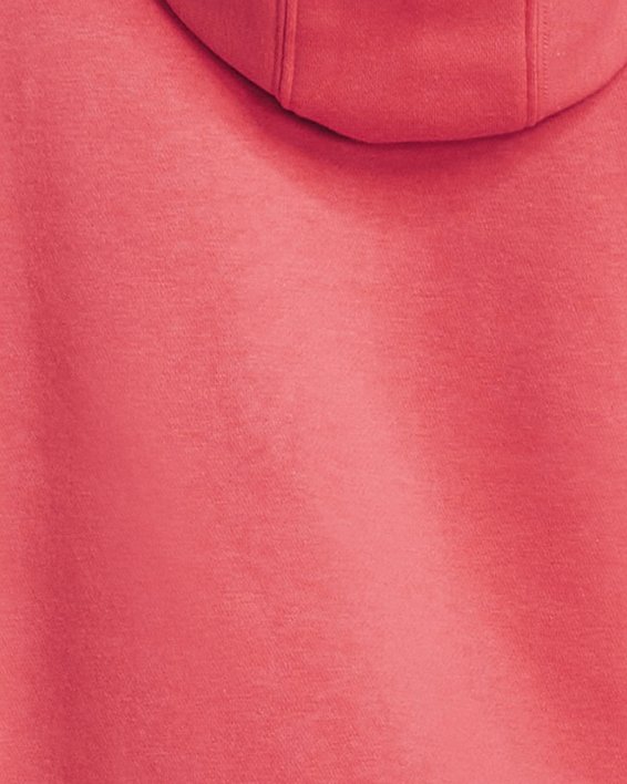 Sudadera con capucha UA Rival Fleece Big Logo Foil Outline para Mujer, Pink, pdpMainDesktop image number 1