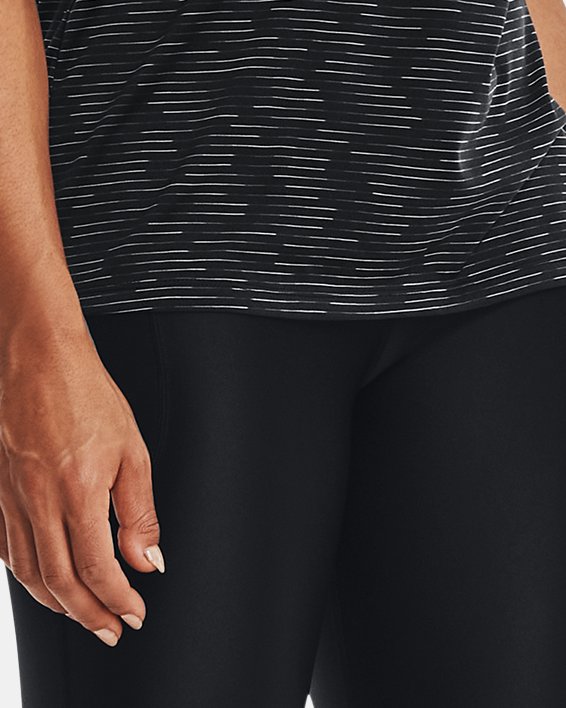 Women's UA Tech™ Dash Short Sleeve in Black image number 2