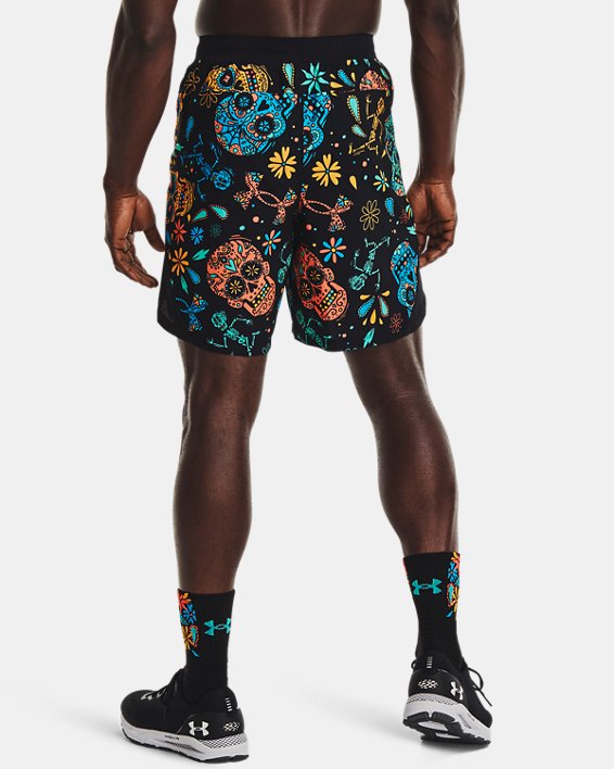 Under Armour Men's UA Launch SW 7'' Day Of The Dead Shorts. 2