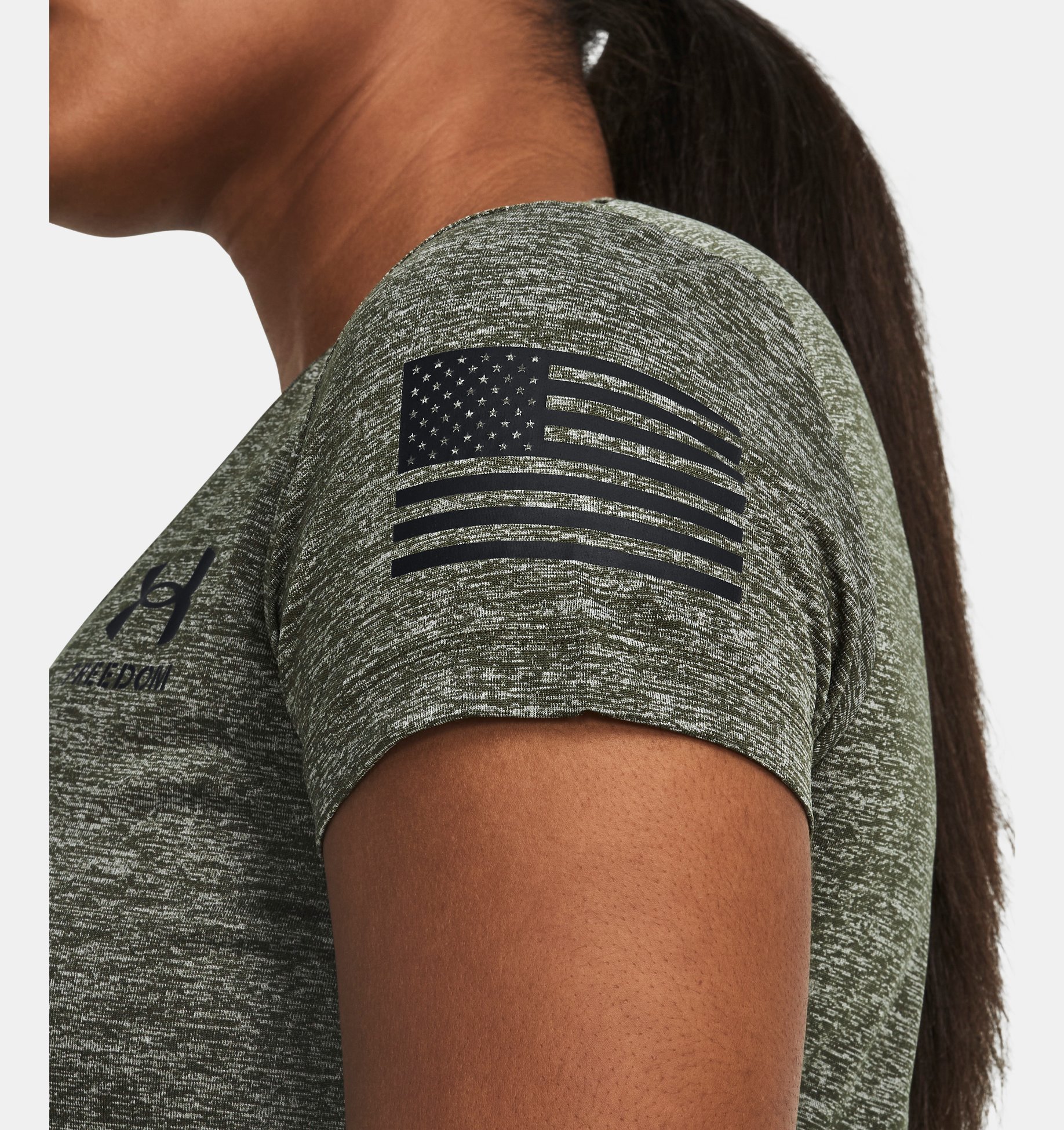 Women's UA Tech™ Freedom Short Sleeve V-Neck