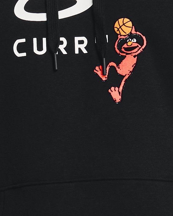 Men's Curry Elmo Got Game Hoodie, Black, pdpMainDesktop image number 3