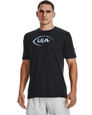 Men's UA Football Chrome Branded Short Sleeve image number 0