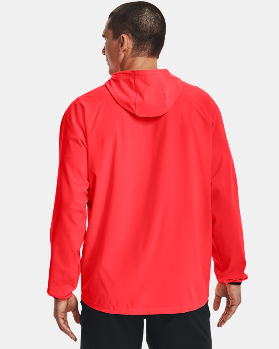 Under Armour Men's UA Stretch Woven Hooded Jacket. 2