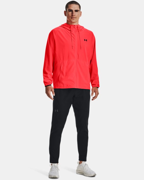 Under Armour Men's UA Stretch Woven Hooded Jacket. 3