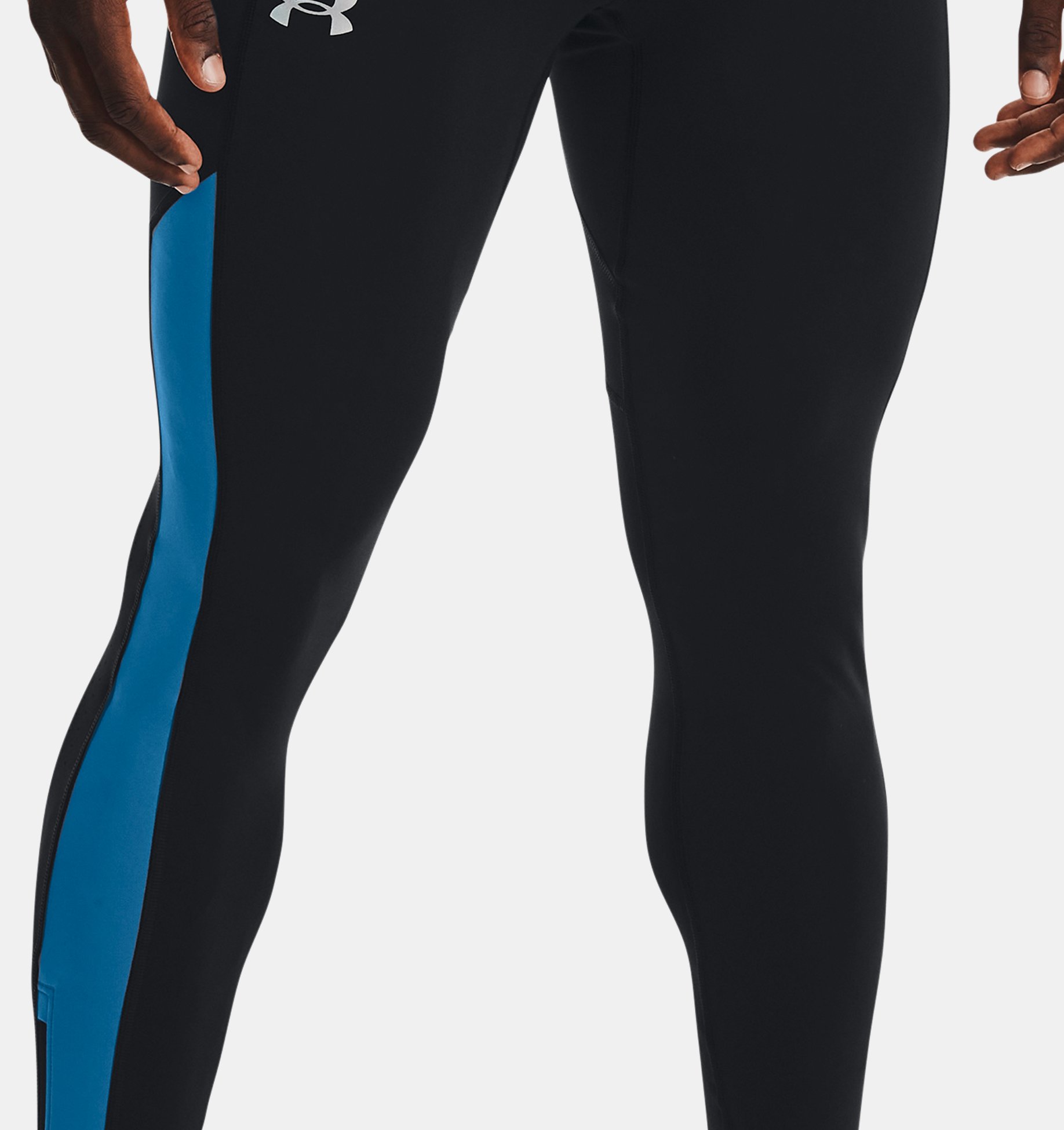 Under Armour Fly Fast 3.0 Running Leggings, Black/Reflective at John Lewis  & Partners
