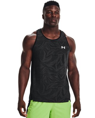 Men's UA Streaker Jacquard Singlet image number 0