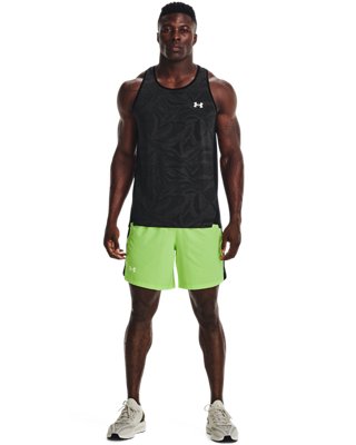Men's UA Streaker Jacquard Singlet image number 2
