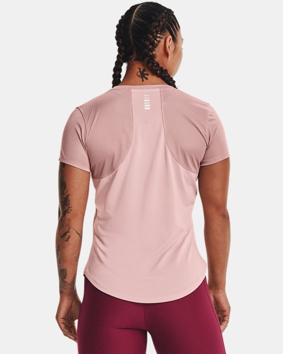 Women's UA Speed Stride 2.0 T-Shirt, Pink, pdpMainDesktop image number 1