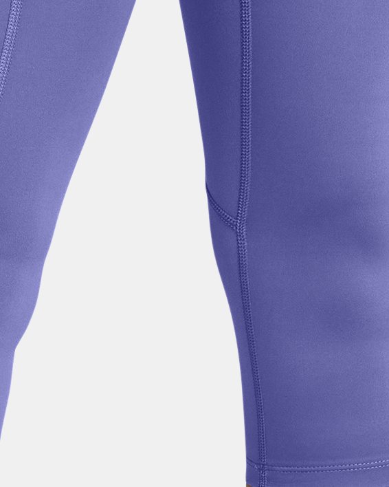 Women's UA Launch Capris, Purple, pdpMainDesktop image number 0