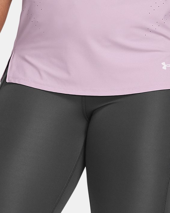 Women's UA Launch Ankle Tights in Gray image number 2