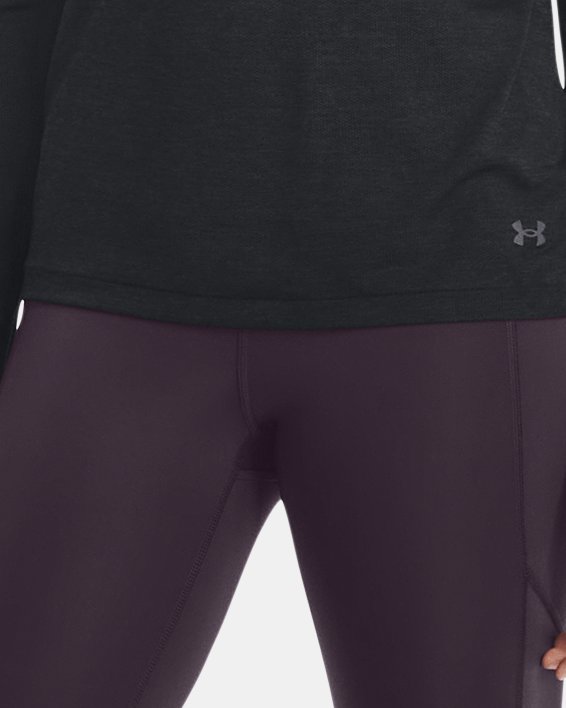 Women's UA Launch Ankle Tights in Purple image number 2