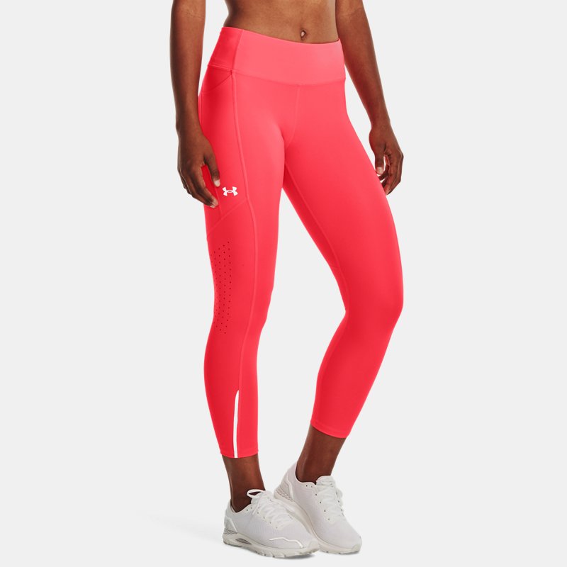 women's  under armour  launch ankle tights beta / beta / reflective xs