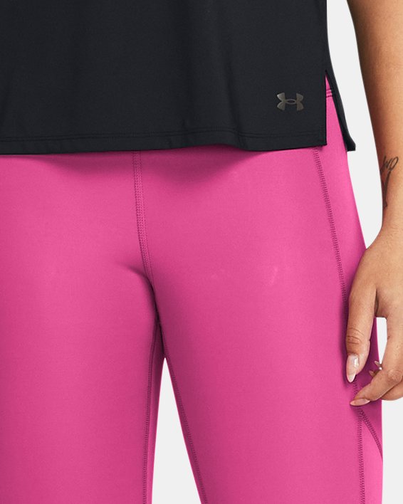Women's UA Launch Ankle Tights, Pink, pdpMainDesktop image number 2