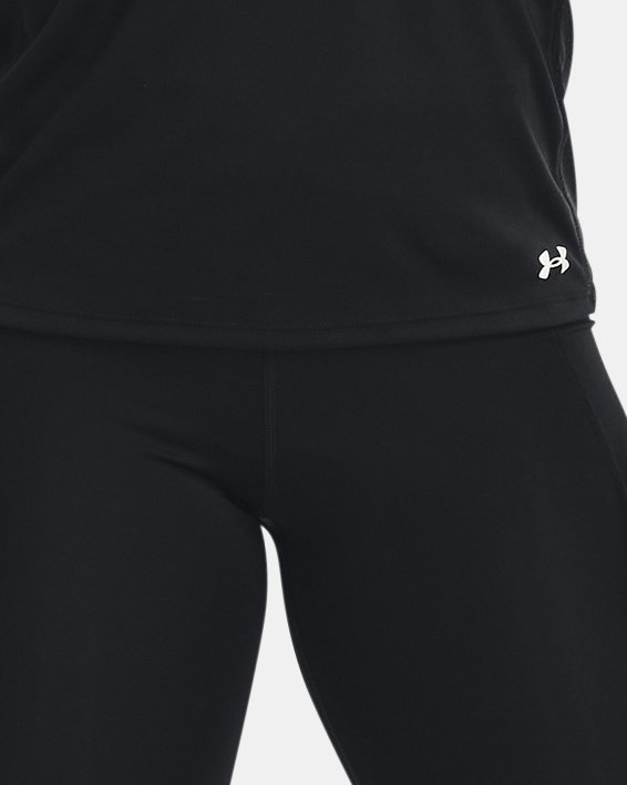 Women's UA Launch Tights in Black image number 2
