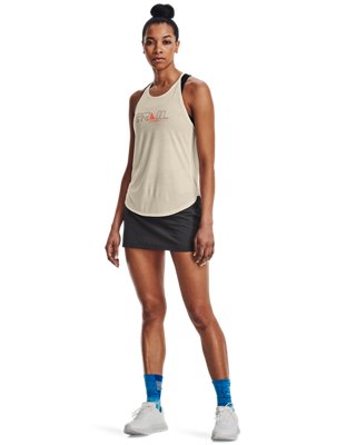 Camiseta de tirantes UA Breeze 2.0 Trail para mujer, Brown, pdpMainDesktop image number 2