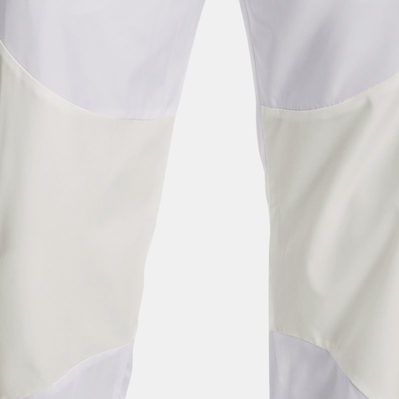 Women's  Under Armour  RUSH™ Woven Pants White / Mellow Orange L