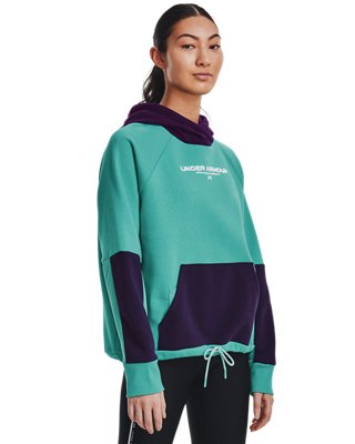 under armour hoodie green women