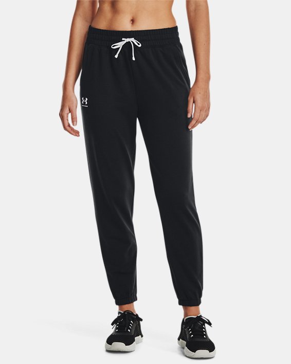 Under Armour, Pants & Jumpsuits, Under Armour Womens Rival Terry Print  Joggers Size Small