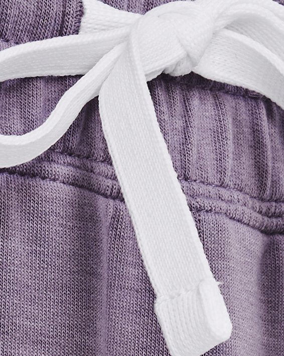 Pantalones de entrenamiento UA Rival Terry para Mujer, Purple, pdpMainDesktop image number 3