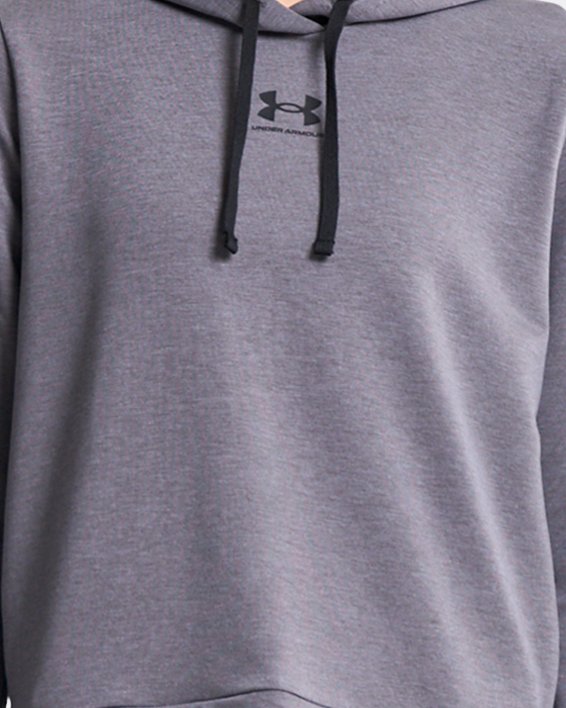 Women's UA Rival Terry Hoodie in Gray image number 0