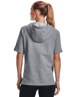 Women's UA Rival Fleece Short Sleeve Hoodie | Under Armour
