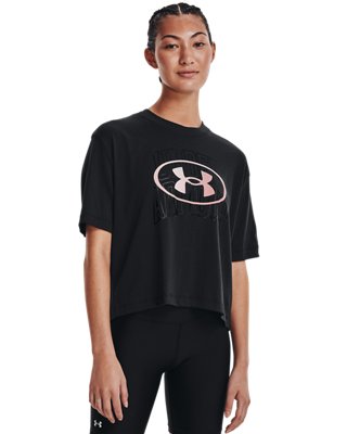 여성 UA 라이브 반팔