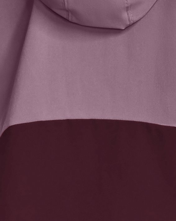 Chamarra UA Woven Full Zip para Mujer, Purple, pdpMainDesktop image number 1
