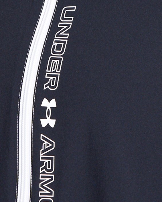 Women's UA Woven Oversized Full-Zip Jacket image number 6