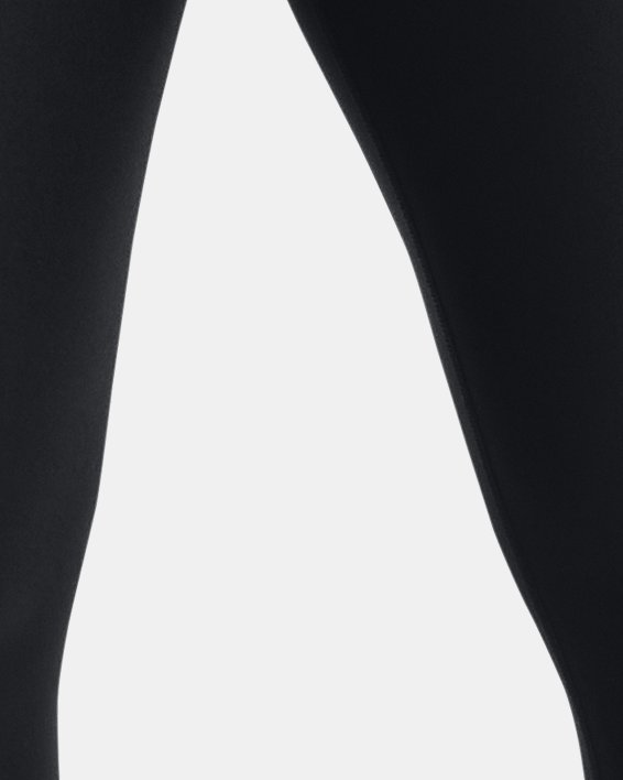Women's HeatGear® No-Slip Waistband Ankle Leggings in Black image number 0