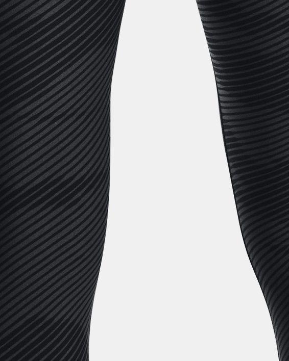 Women's Project Rock HeatGear® No-Slip Waistband Ankle Leggings, Black, pdpMainDesktop image number 1