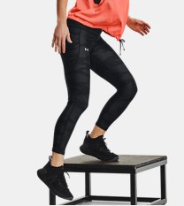Damen Project Rock HeatGear® Ankle-Leggings mit rutschsicherem Bund