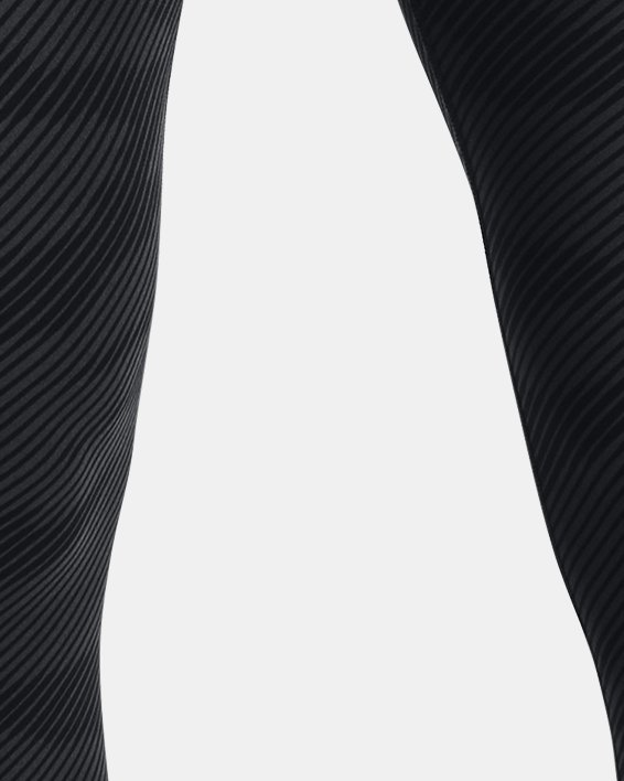 Women's Project Rock HeatGear® No-Slip Waistband Ankle Leggings, Black, pdpMainDesktop image number 4