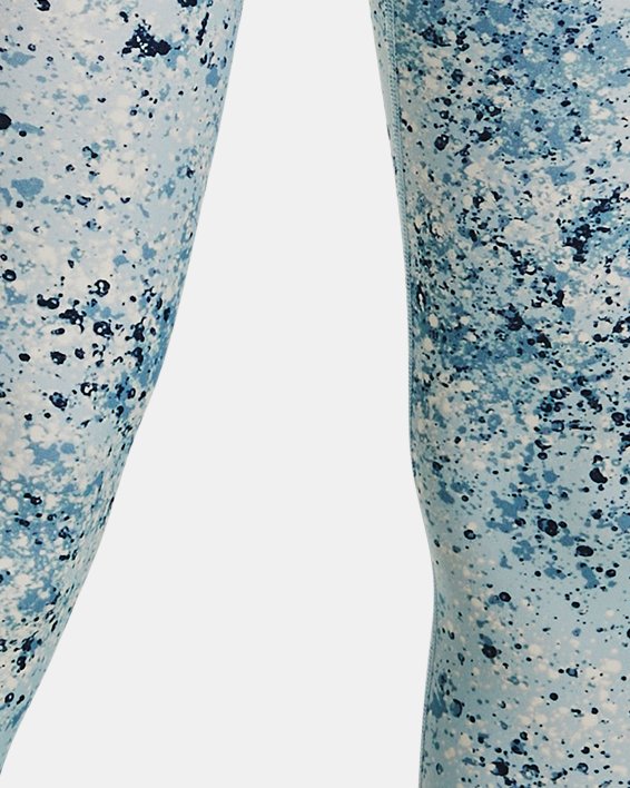 Damen Project Rock HeatGear® Ankle-Leggings mit rutschsicherem Bund, Blue, pdpMainDesktop image number 0